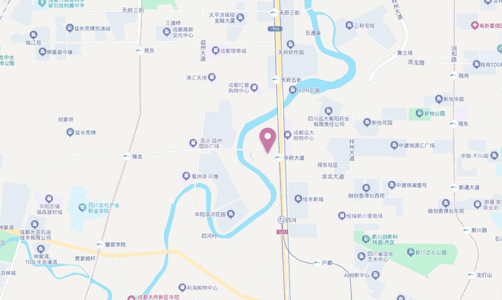 蓝润置地广场位置地图